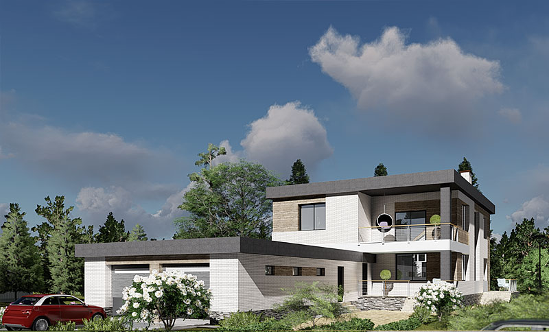 Проект дома 368,9 м2