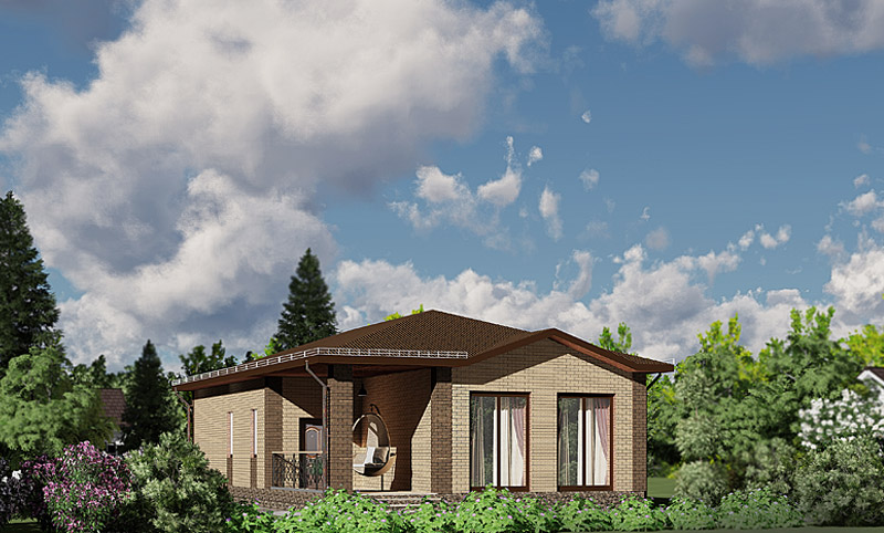 Проект дома 116,8 м2